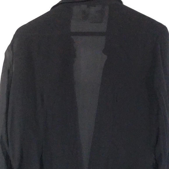 Women’s Sheet Tuxedo Blouse - 100% silk - Picture 6 of 6